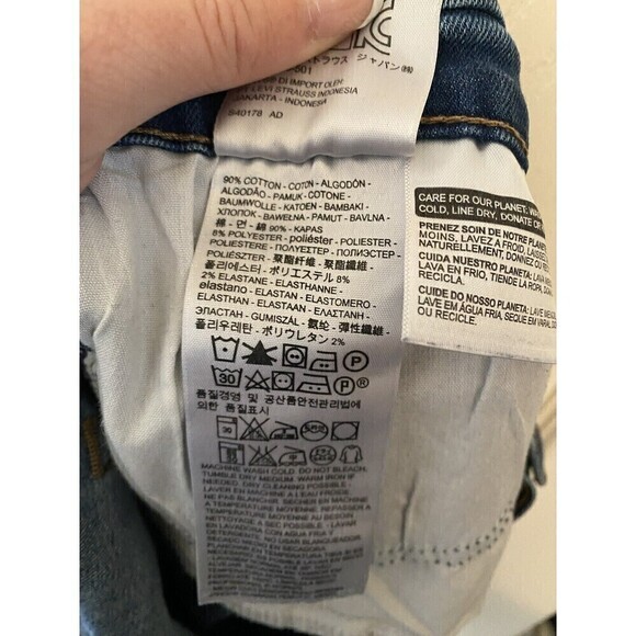 Levis Denim Shorts Sz.32 - Picture 5 of 6